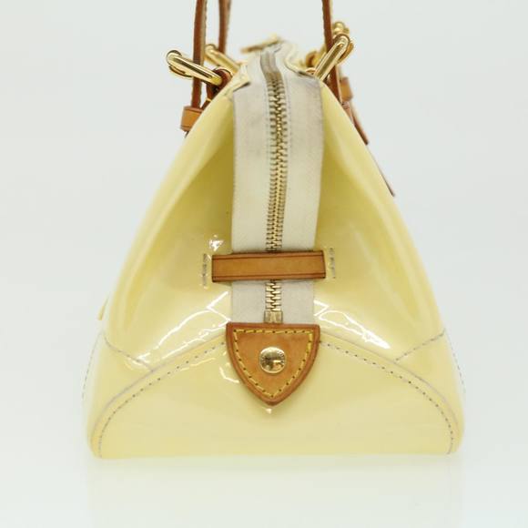 LOUIS VUITTON Monogram Vernis Rosewood Avenue Hand Bag Pearl M93507 Auth 30815 - Picture 3 of 10